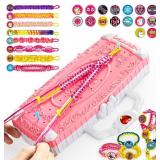 TQRAZ Bracelet Making Kit,Friendship Bracelet Kit,Arts and Crafts for Kids Age 8-12,Bracelet Making Kit for Girls 8-12,Birthday Gifts Ideas for Girls 8 9 10 11 12 Years Old