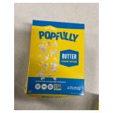 TWO BOXES - POPFULLY Butter Popcorn Fully Pops, Sharing Bags, Buttery Flavor, Big Pop, Micro Popcorn Bags, 3-Pack