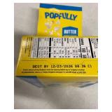 TWO BOXES - POPFULLY Butter Popcorn Fully Pops, Sharing Bags, Buttery Flavor, Big Pop, Micro Popcorn Bags, 3-Pack