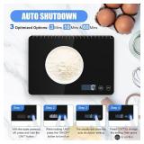 Digital Kitchen Scale, Large Capacity Food Scale, Easy Tare Function, Large LCD Display, Perfect for Cooking, Baking and Meal Prep