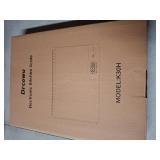 Digital Kitchen Scale, Large Capacity Food Scale, Easy Tare Function, Large LCD Display, Perfect for Cooking, Baking and Meal Prep