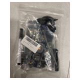 25 Pcs Golf Spikes Replacements Set with 20 Golf Shoe Cleats and 5 Spike Tool for Lawn Cricket Shoe Player Lover (Grey)