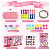 TQRAZ Bracelet Making Kit,Friendship Bracelet Kit,Arts and Crafts for Kids Age 8-12,Bracelet Making Kit for Girls 8-12,Birthday Gifts Ideas for Girls 8 9 10 11 12 Years Old