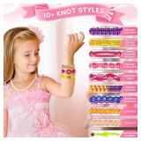 TQRAZ Bracelet Making Kit,Friendship Bracelet Kit,Arts and Crafts for Kids Age 8-12,Bracelet Making Kit for Girls 8-12,Birthday Gifts Ideas for Girls 8 9 10 11 12 Years Old