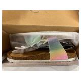 Torotto Boys Girls Cork Footbed Sandals Kids Flip Flops with Adjustable Braided Straps (Toddler/Little Kid/Big Kid)