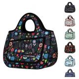 Lunch Bag for Women Soft Neoprene Lunch Bag Lightweight, Thermal Insulated and Reusable Lunch Bag for Women Men