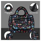 Lunch Bag for Women Soft Neoprene Lunch Bag Lightweight, Thermal Insulated and Reusable Lunch Bag for Women Men