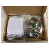 15 Sets Valentines Thank You Gifts You Rock Pens Keychains with Cards Bags Positive Employee Appreciation Gifts for Coworker Team, 5 Styles