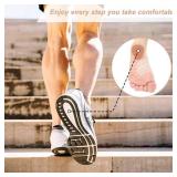 30pcs Metatarsal Foot Pads for Women and Men, 0.2" Thick Felt Ball of Foot Cushion Soft Forefoot Cushion Pads Non Slip Sole Support for Pain Relief, Skin Color