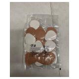 30pcs Metatarsal Foot Pads for Women and Men, 0.2" Thick Felt Ball of Foot Cushion Soft Forefoot Cushion Pads Non Slip Sole Support for Pain Relief, Skin Color