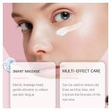 Electric Massage Eye Cream for Dark Circles, Puffiness, Fine Lines, Wrinkles, Moisturizing, Firming (1PC, 1.76fl oz)