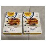 2 Boxes! Simple Mills Gluten Free Pancake & Waffle Almond Flour Mix - 10.7oz