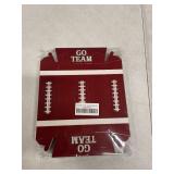 OHOME Football Party Supplies - 40 Pack Super Game Bowl Party Decorations 2026 | Football Plates Disposable Trays for Football Party Favors - Football Accessories Decor for Birthday Party