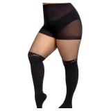 4 Boxes! WiliW Christmas Pantyhose for Women Plus Size, Christmas Patterned Tights, High Waist Control Top Sheer Pantyhose