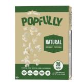TWO BOXES - POPFULLY Natural Popcorn, Sharing Bags, Clean Ingredients, Big Pop, Micro Popcorn Bags - 3-Pack