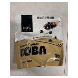 Fusion Select Instant Boba - No-Cook Instant Tapioca Pearls for Bubble Tea Drinks, Hot or Cold Sweet Milk Beverage - Microwave or Heat With Boiling Water - Real Brown Sugar Flavored Balls (6)