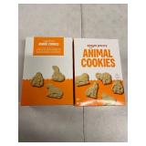 2 Boxes! Amazon Grocery, Animal Cookies, 13 Oz/each