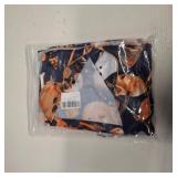 MYHALF Halloween Pajamas 2 Piece Short Set Women Ghost Pumpkin Print Button Down Shirt and Pajama Shorts Sleepwear Pjs Stock photo approximate SIZE S