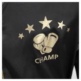 Colorful House Men Satin Boxing Robes Adult Boxing Halloween Costume Robe Boxer Costume Shorts with Belt SIZE L