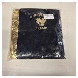 Colorful House Men Satin Boxing Robes Adult Boxing Halloween Costume Robe Boxer Costume Shorts with Belt SIZE L