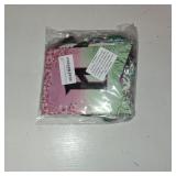 CAVETEE Pink and Green Party Decorations Set Witch and Princess Happy Birthday Balloons, Pom Poms, Happy Birthday Banner, Hanging Swirls for Birthday Party