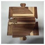 Large Charcuterie Board Set - 3 Pieces with Knife Set, Premium Acacia Wood Cheese Boards, Heart Shaped Serving Tray with Gift Box, Wedding & Bridal Shower Gift, Valentines Day Gifts