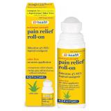 A+Health Pain Relief Roll-On Liquid, Lidocaine 4%, Odor Free, Maximum Strength Pain + Itch Relief with Aloe, Made in USA, 2.5 fl Ounces