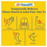 A+Health Pain Relief Roll-On Liquid, Lidocaine 4%, Odor Free, Maximum Strength Pain + Itch Relief with Aloe, Made in USA, 2.5 fl Ounces