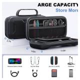 Carrying Case for Nintendo Switch 2 (2025), Protective Hard Shell Portable Switch Travel Case, Durable Ballistic Nylon, Lightweight and Large Capacity