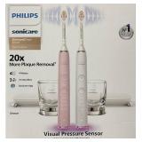 Philips Sonicare DiamondClean Smart 9300 Premium G3 2-Pack Set, Incomplete (missing pink toothbrush)