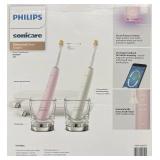 Philips Sonicare DiamondClean Smart 9300 Premium G3 2-Pack Set, Incomplete (missing pink toothbrush)