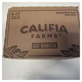 Califia Farms - Oat Barista Blend Oat Milk, 32 Oz (Pack of 6), Shelf Stable, Dairy Free, Plant Based, Vegan, Gluten Free, Non GMO, High Calcium, Milk Frother, Creamer, Oatmilk