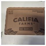 Califia Farms - Oat Barista Blend Oat Milk, 32 Oz (Pack of 6), Shelf Stable, Dairy Free, Plant Based, Vegan, Gluten Free, Non GMO, High Calcium, Milk Frother, Creamer, Oatmilk