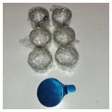 Cabilock 6-Pack Stainless Steel Round Cake Mousse Molds 2.87 Inch Mini Ring Baking Set for Home Bakers Small Desserts and Parties