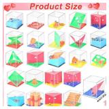 Brain Teaser Puzzles Return Gifts for Birthday Party, Goodie Bags Stuffers 24 Set Gifts Exchange Cubes Party Favors Games Challenge Party Favor with Cards Bulk