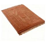 JE JOUE Luxury Islamic Prayer Mat with Tasbih Beads - Extra Thick Large Padded Sajadah for Men, Women & Kids, Soft Non-Slip Muslim Prayer Rug for Eid, Ramadan, Travel(31 "x 47",Blue) - BLUE