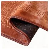 JE JOUE Luxury Islamic Prayer Mat with Tasbih Beads - Extra Thick Large Padded Sajadah for Men, Women & Kids, Soft Non-Slip Muslim Prayer Rug for Eid, Ramadan, Travel(31 "x 47",Blue) - BLUE