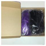 Halloween Witch Cosplay Party Costume Accessories Set Witch Hat Hair Wig Shoe Covers Nose Chin for Adult