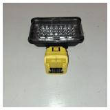 Cordless LED Work Light for 20V Battery, 60W 4500ML LED Wide Beam Flood Light with USB and Type C Charging Port Light for Emergency, Workshop, Garage.(No Battery) (60 Kilowatt Hours)