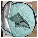 TOBTOS UPF 50+ Pop Up Beach Tent, Beach Umbrella, Automatic Sun Shelter 2-3 People UV Protection Portable Sunshade, Easy Set Up Baby Canopy Cabana, Lightweight with Carry Bag (Mint Green)