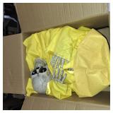 Halloween Animatronics Decorations Outdoor for Holding Candy and Gifts, 37 Inch Life Size with Balloon, Sound-Activated Sensor, Scary Decor for Home Party Indoor Outside Garden Lawn Grave Yard