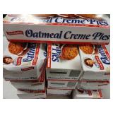 10 BOXES - Little Debbie Oatmeal Creme Pies Sandwhich Cookies 12pks