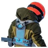 Ski and Snowboard Harness Trainer for Kids - Teach Your Child the Fundamentals of Skiing and Snowboarding - Premium Training Leash Equipment Prepares Them to Handle the Slopes (Blue Frost) - Retail: $