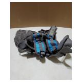 Ski and Snowboard Harness Trainer for Kids - Teach Your Child the Fundamentals of Skiing and Snowboarding - Premium Training Leash Equipment Prepares Them to Handle the Slopes (Blue Frost) - Retail: $