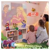 Book Projector for Kids - Storytelling Projector Bedtime Stories, 6 (Fairy Tale) Discs with Clear Projection, Educational Gift Story Toys for 3 4 5 6 Year Old Boys & Girls - Retail: $20