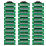 Blades Replacement Parts for GL-Mach 3 Style Razors (Green), Wet Razors Men