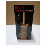 Rolling Grill Basket Set 2pcs  - Retail: $25
