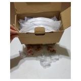 7 Inch Flush Mount Ceiling Light, 12W 1200LM LED Ceiling Light Fixtures, 2700K/3000K/4000K/5000K/6500K Color Selectable, 0.67 Inch Ultra Thin Flat Ceiling Lights for Bedroom Kitchen Pantry - Retail: $