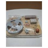 Montessori Busy Board for Toddlers - Wooden Montessori Toys, Aesthetic Sensory Activity for Fine Motor Skills, Travel Busy Board Educational Sensory Toys for Boys and Girls - Retail: $20