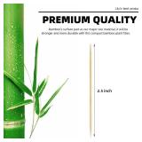 Bamboo Toothpicks for Teeth Cleaning, Appetizer, Olive, Barbecue, Fruit, Double-Points Wooden Toothpick.600 Count - Retail: $4